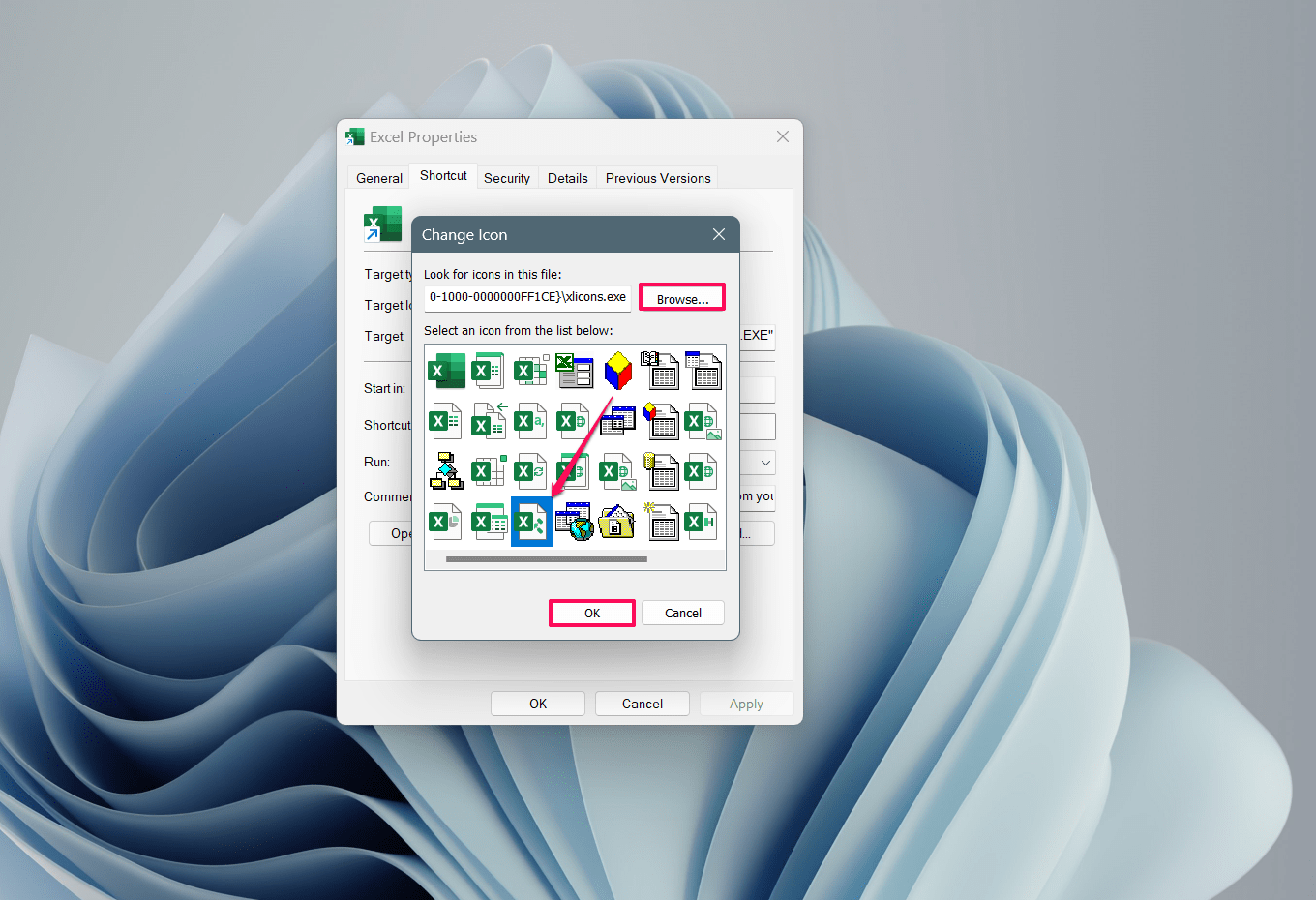 Change-icon-window